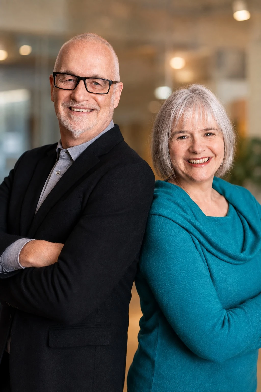 Ian Spreadbury and Liz Noble